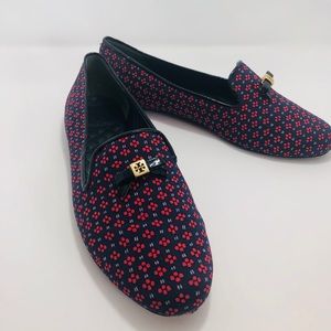 Tory Burch Print Flats Size 9.5